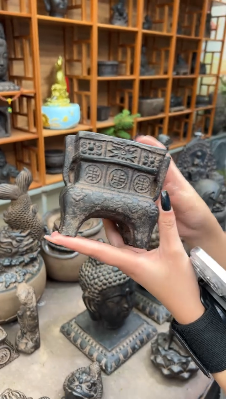 陶土【火山泥】香炉
