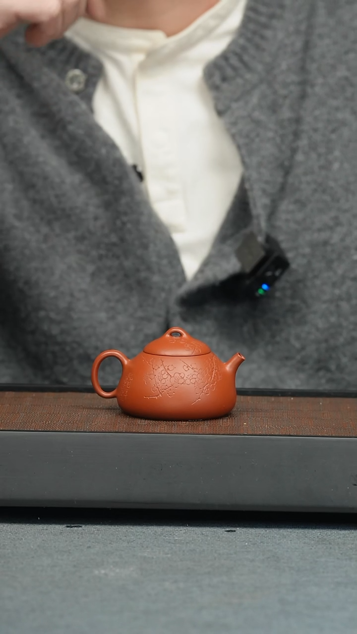 【闪购商品】紫砂茶壶五堂 冬心权（空香沾手）-刻