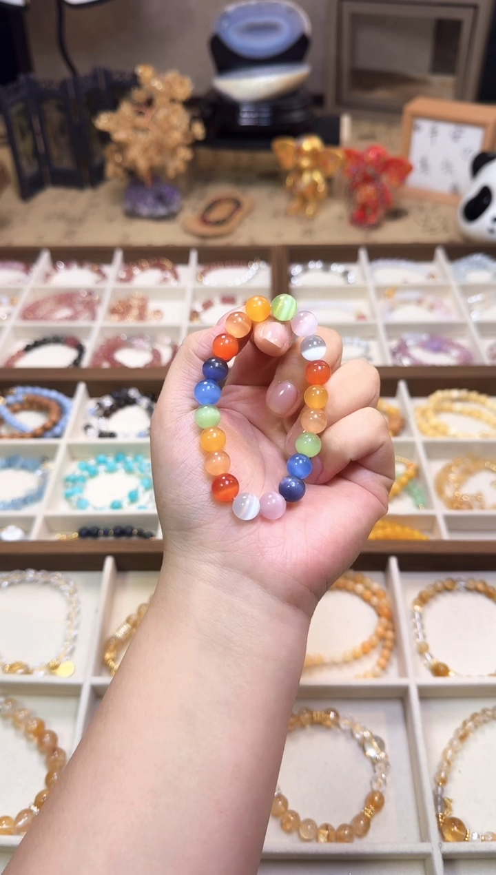 【闪购商品】水晶手串未镶嵌猫眼石