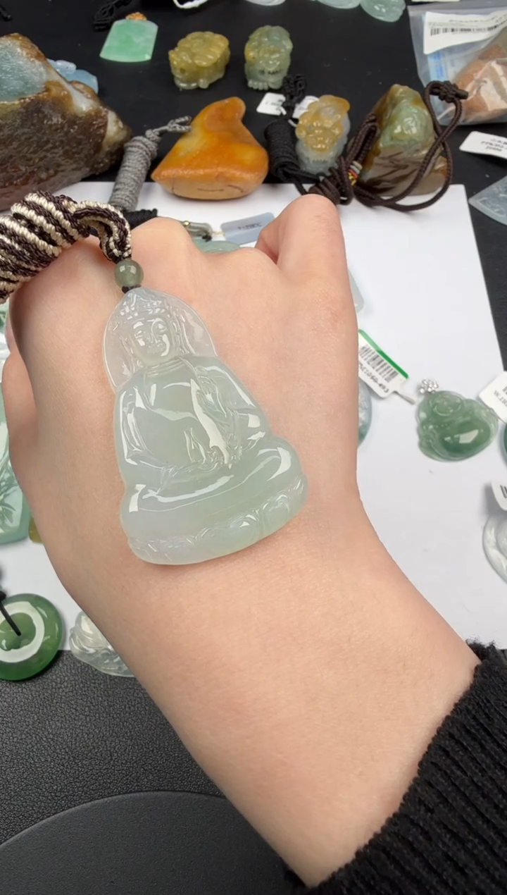 吊坠(不含链)未镶嵌翡翠-224翡翠饰品