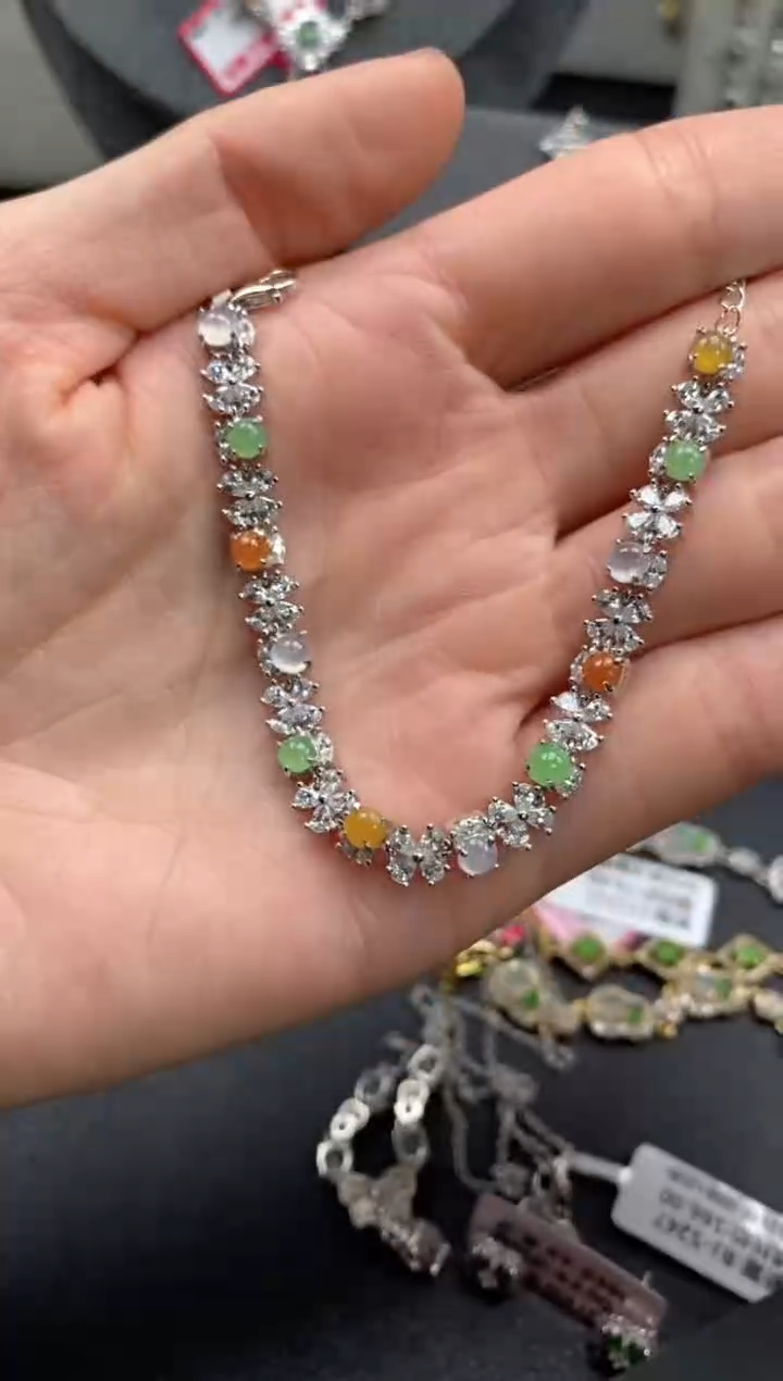 【闪购商品】翡翠戒指银S925镶嵌11111--1