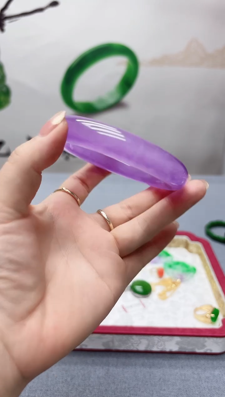 福**照79编号冰妖紫手镯
