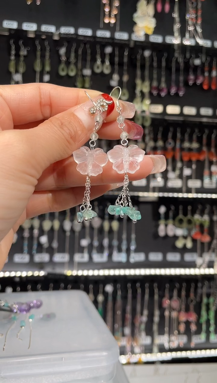 【闪购商品】紫晶耳饰银S925镶嵌 待我如初.