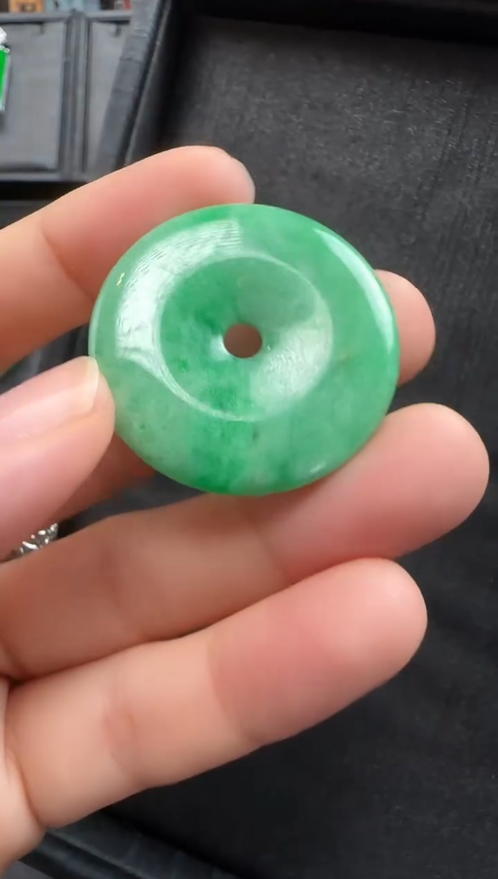 颈饰未镶嵌翡翠029平安扣一个