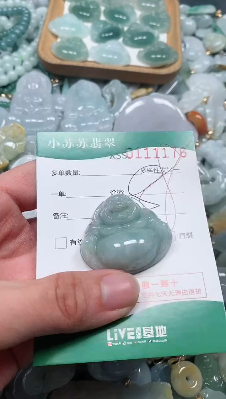 【闪购商品】翡翠颈饰未镶嵌闪购商品0111175