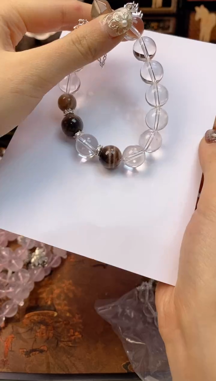 【闪购商品】水晶手链未镶嵌136手串