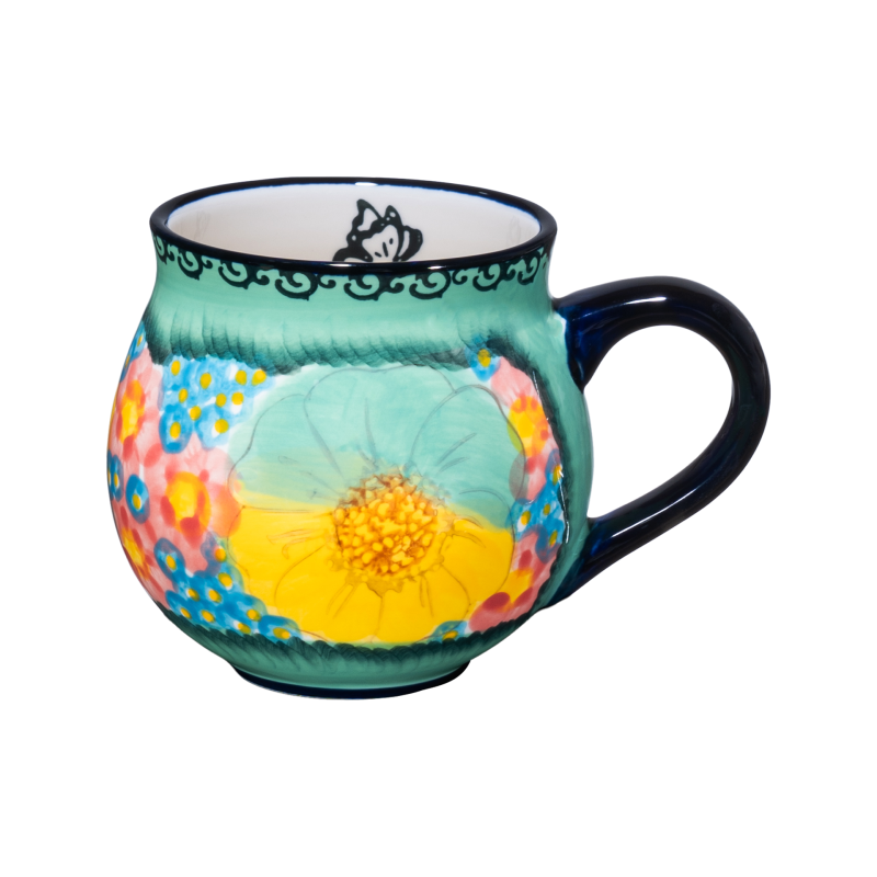 [美森专属] 手绘碧海苍田-嘟嘟杯两个装