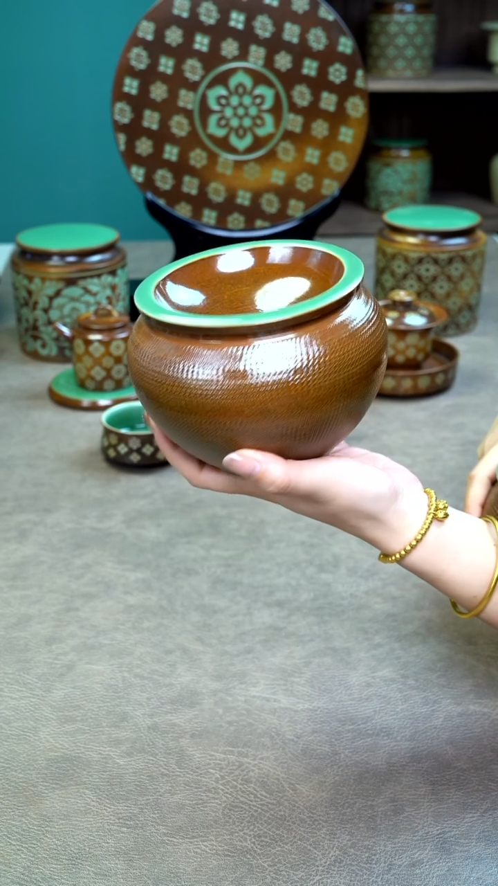 【闪购商品】龙泉青瓷建水渣斗