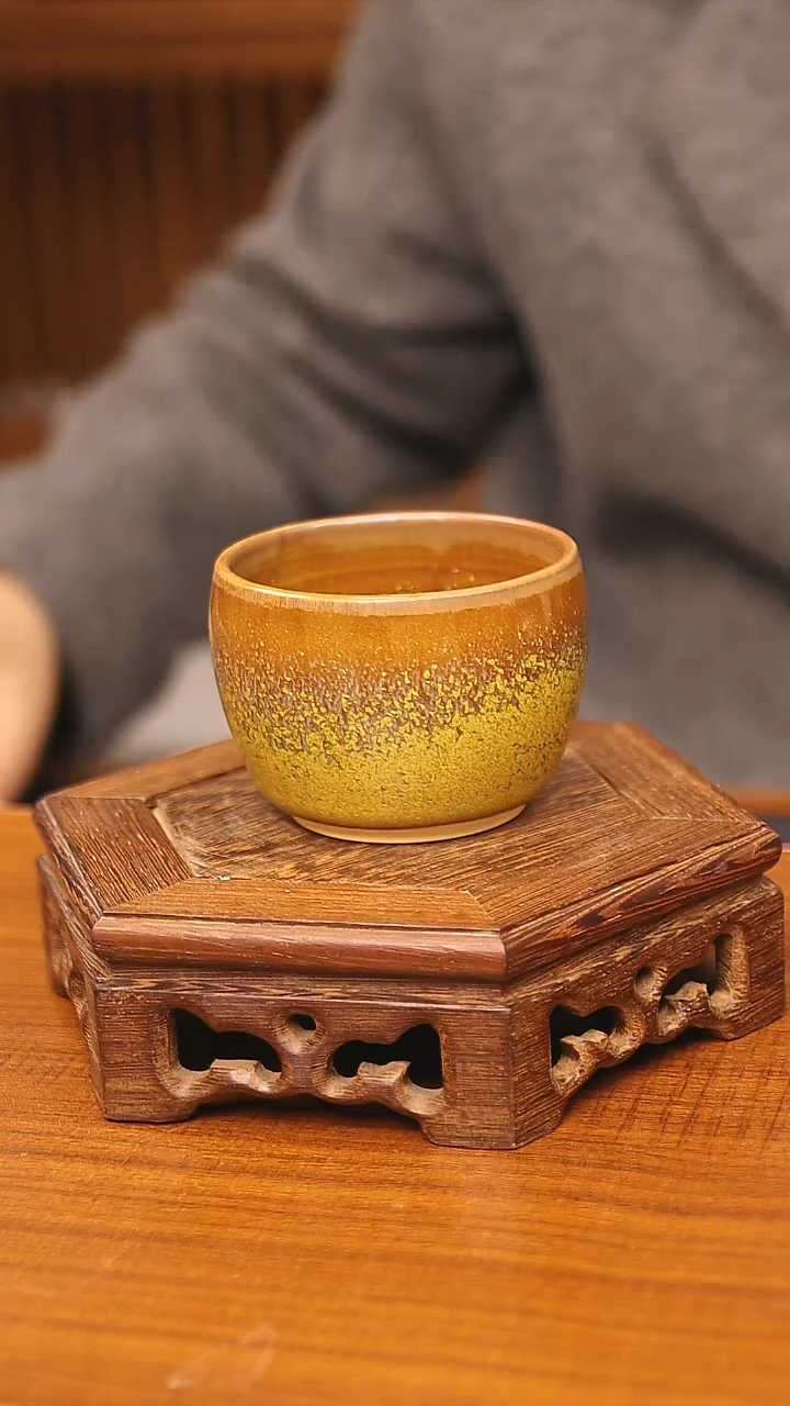 【闪购商品】瓷片钧尚源钧瓷主人杯