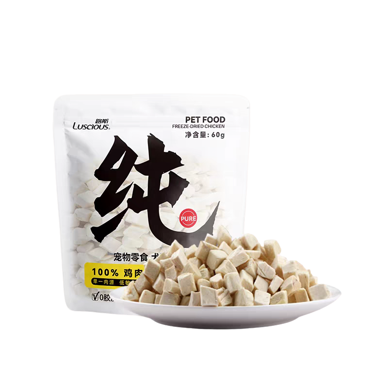 路斯 犬猫通用鸡肉冻干60g