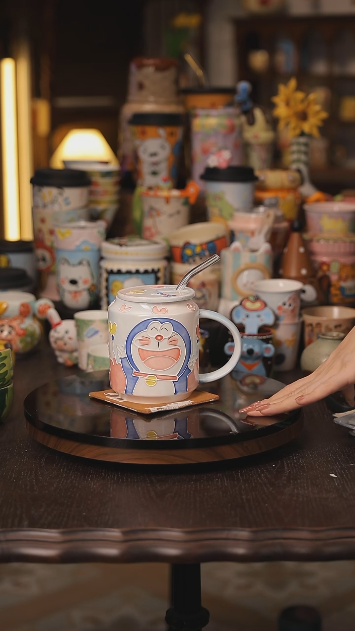 景德镇釉下彩绘设计师款式陶瓷