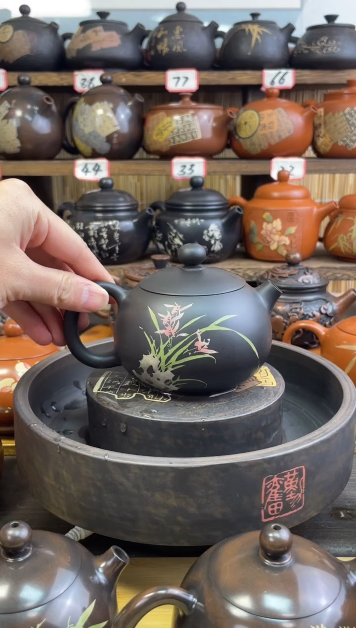 【闪购商品】壶建水紫陶彩填壶