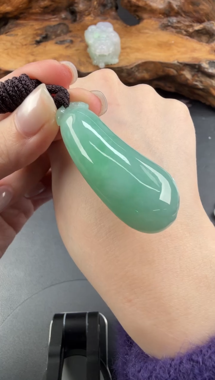 吊坠(不含链)未镶嵌翡翠翡翠饰品-376