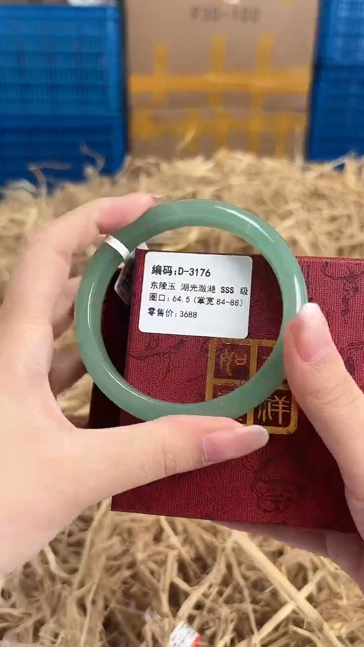 未镶嵌手镯石英质玉D-3176