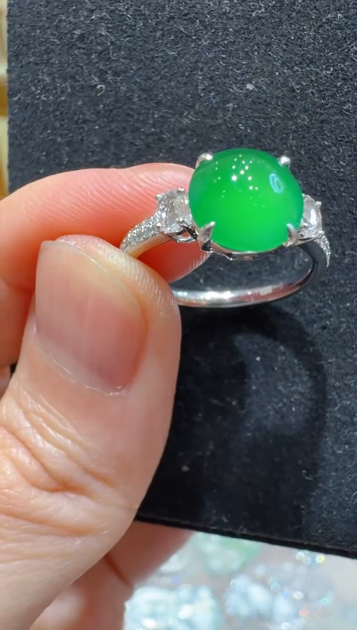 吊坠(不含链)18K金镶嵌翡翠多样性团购发一件