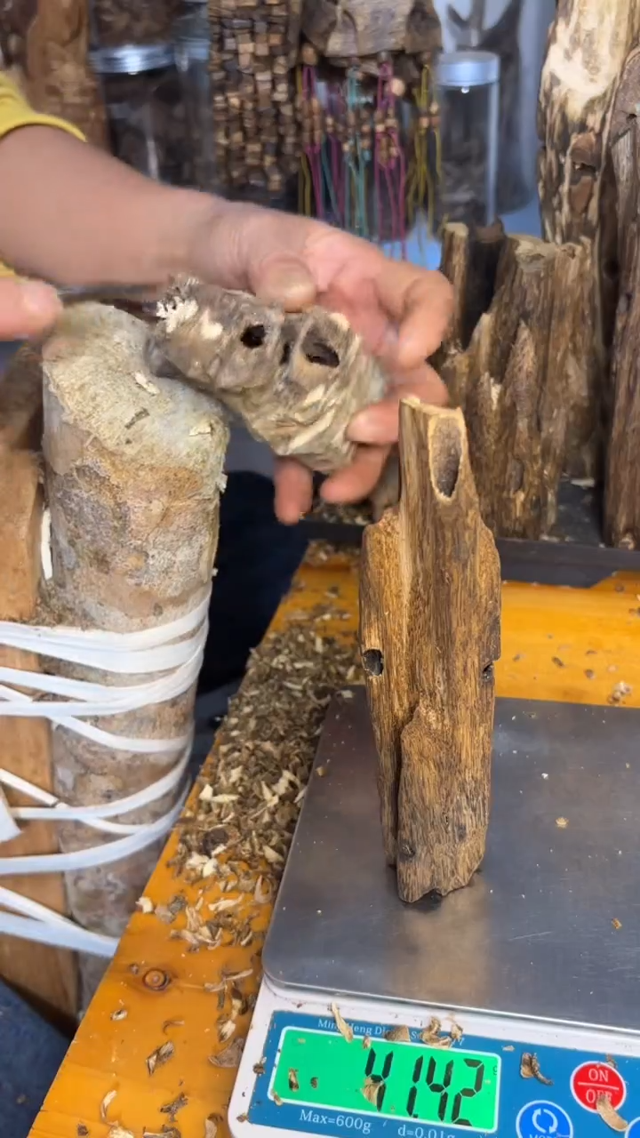 沉香沉香碎屑陆河品种41克