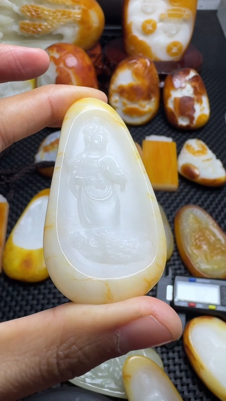 【闪购商品】和田玉颈饰未镶嵌观音