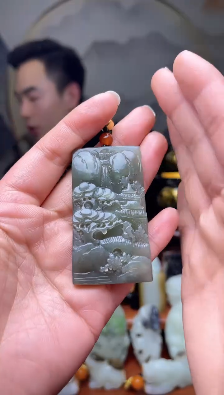 【闪购商品】和田玉吊坠未镶嵌52