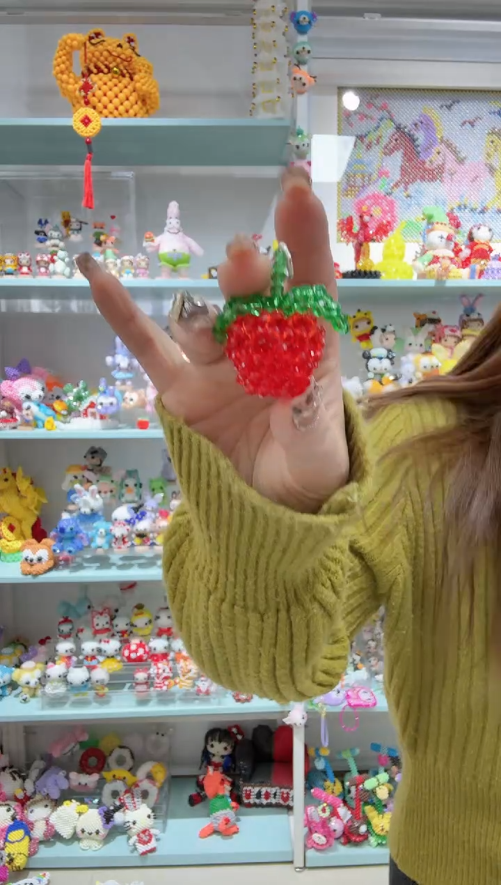 玻璃24001卡4 水晶 苹果 材料包1套