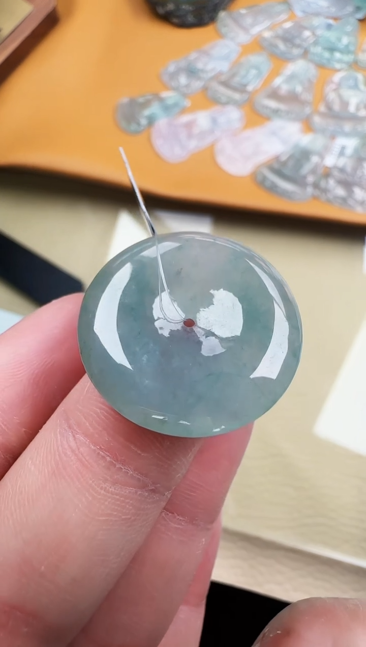 【闪购商品】翡翠颈饰未镶嵌缅甸天然翡翠