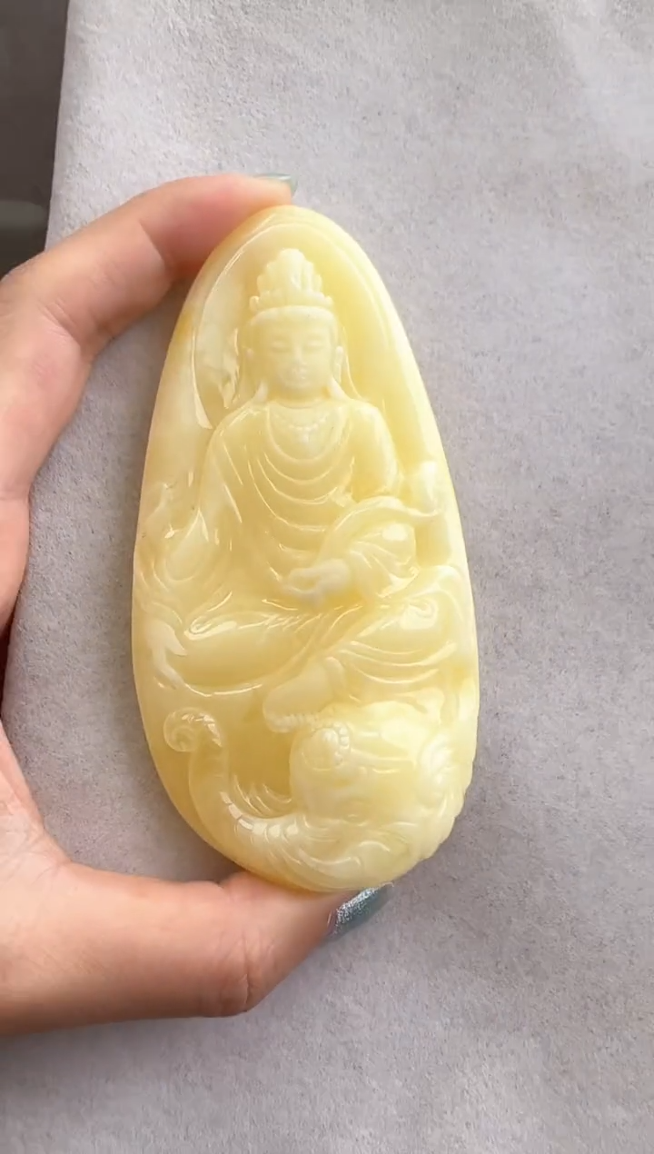 【闪购商品】定制琥珀未镶嵌10218057-普贤