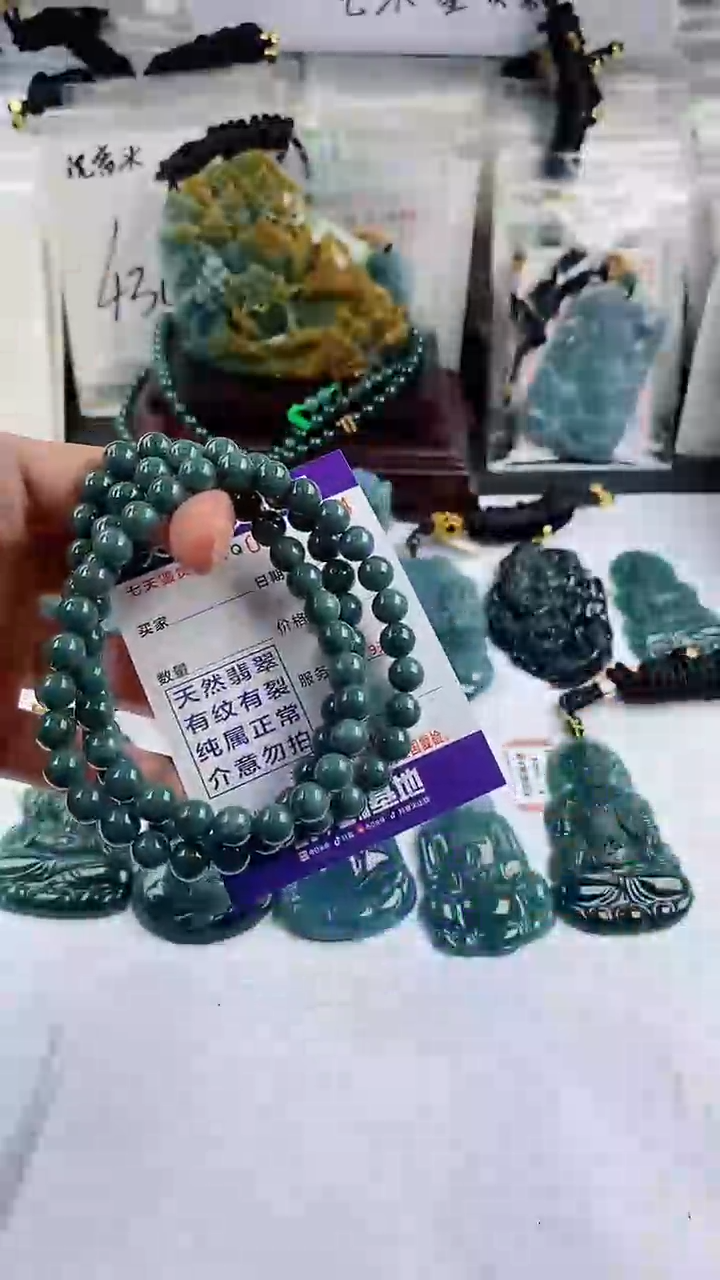 【闪购商品】翡翠颈饰未镶嵌           