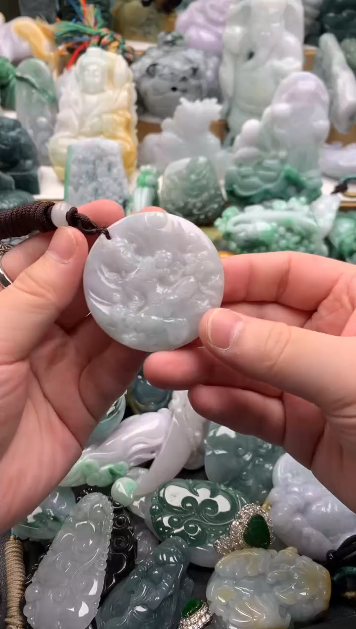 吊坠(不含链)未镶嵌翡翠1