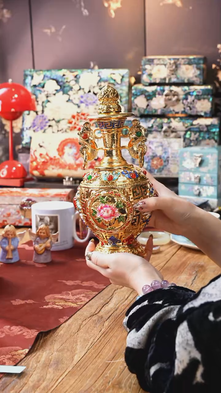 【闪购商品】瓷片豆包儿推荐饰品摆件