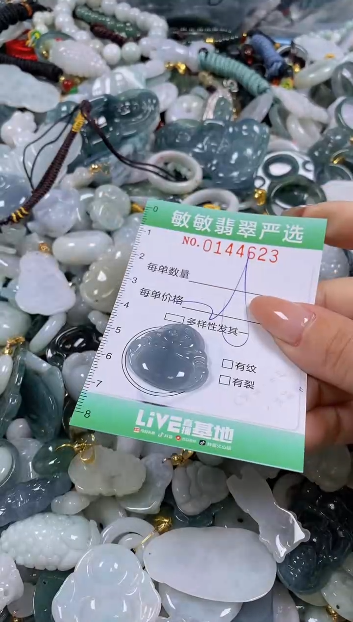 【闪购商品】翡翠未镶嵌颈饰闪购0144623