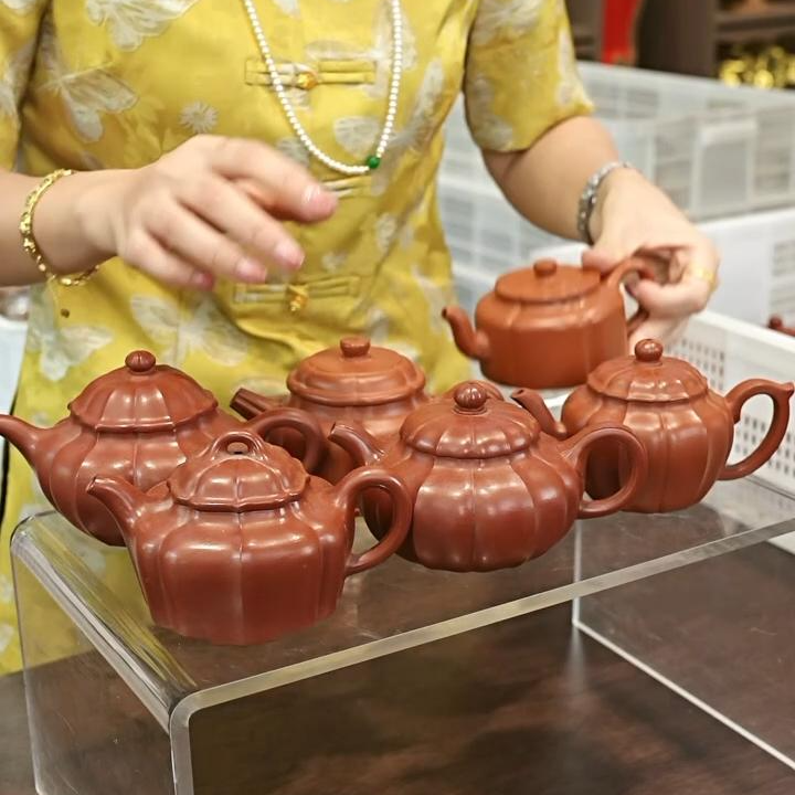 慕子-文化—筋纹器系列紫砂壶1把