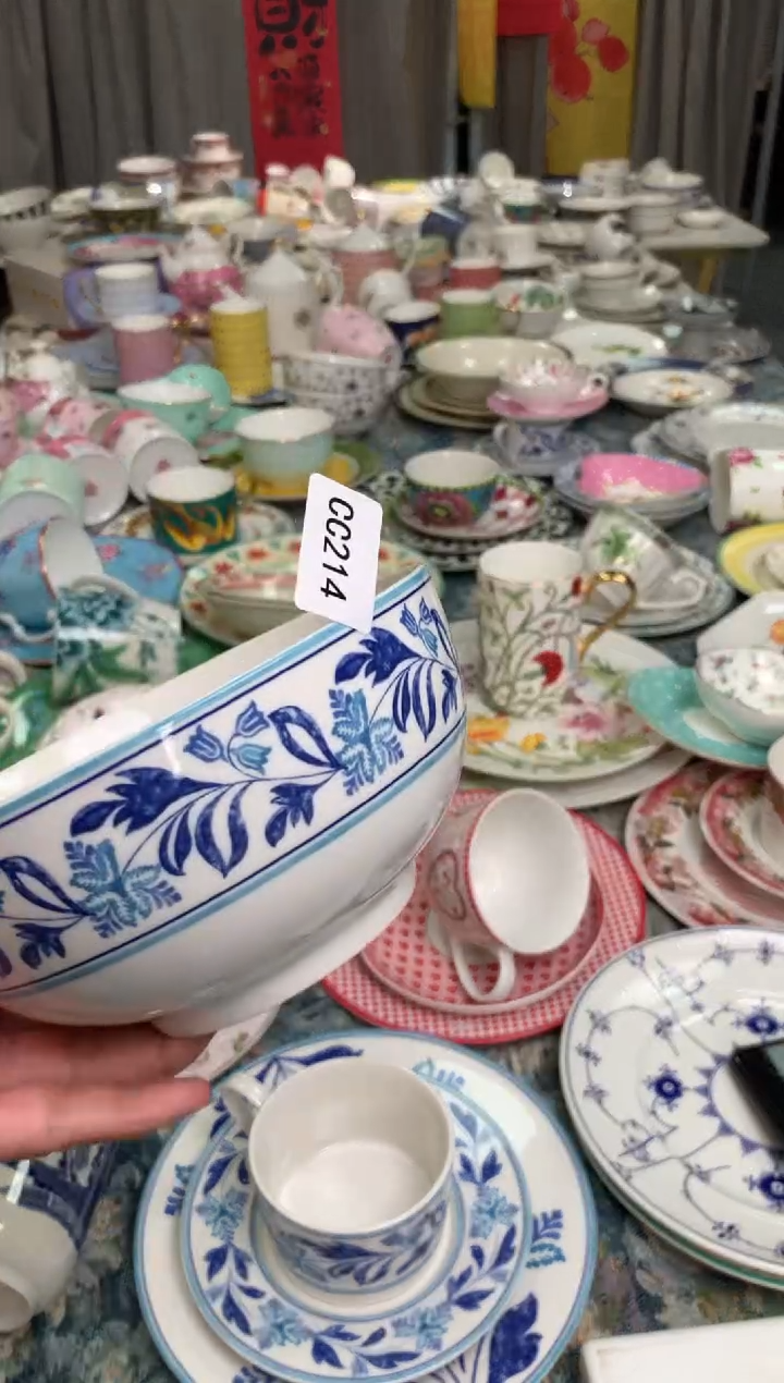 【闪购商品】瓷片陶瓷原单CC214餐具1个