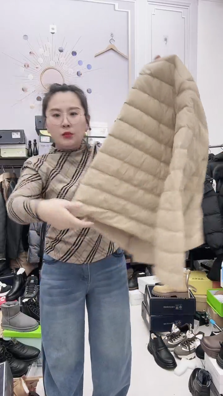 鸭绒加厚内胆外套