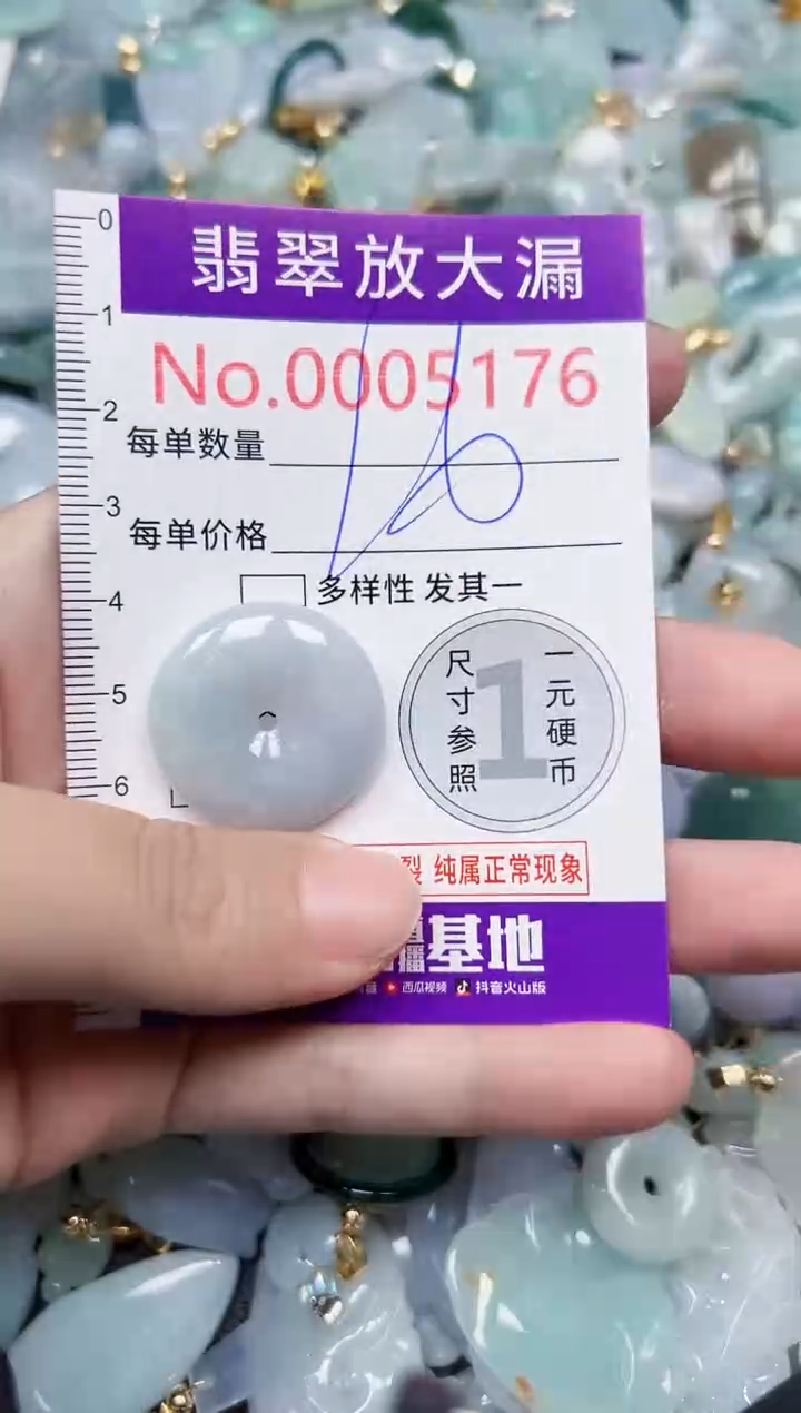 颈饰未镶嵌翡翠5176