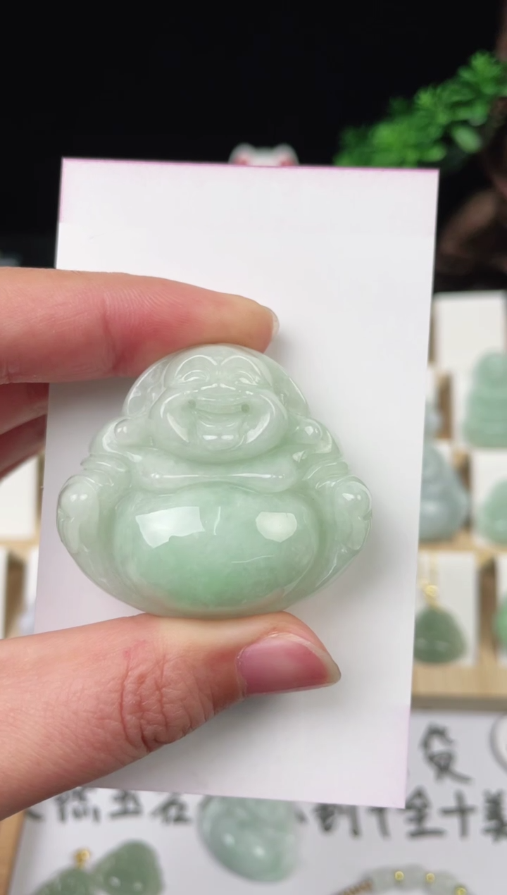 【闪购商品】翡翠颈饰未镶嵌佛公