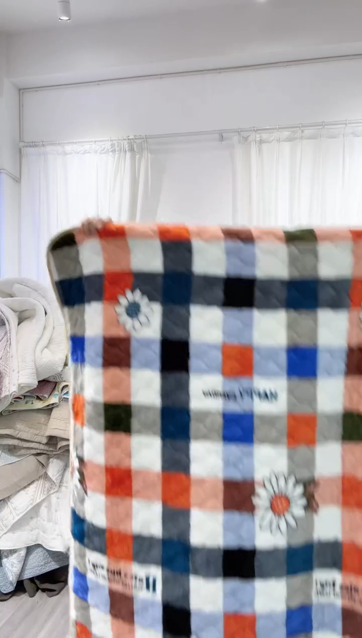 棉90*200绒床盖33号微瑕