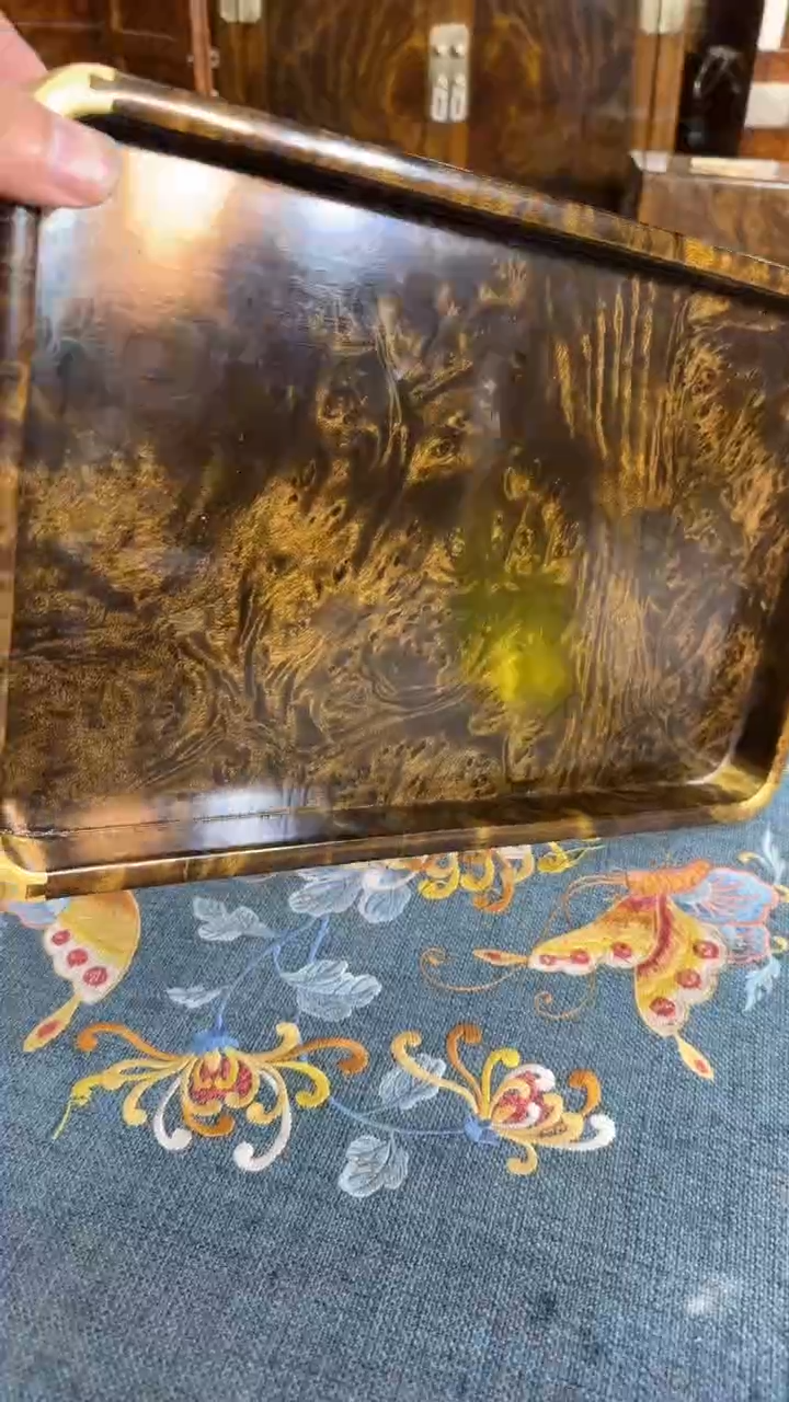 【闪购商品】乌木类成套家具阴沉托盘 s3