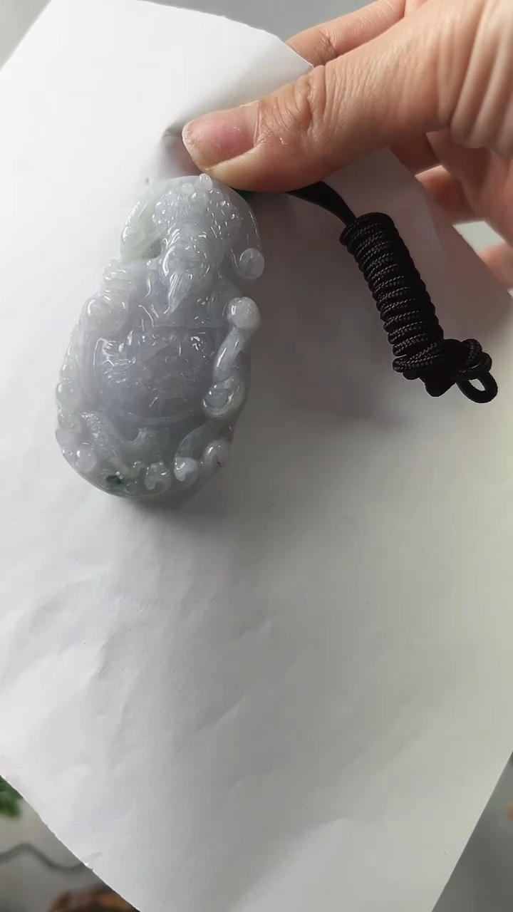 【闪购商品】翡翠颈饰未镶嵌财神