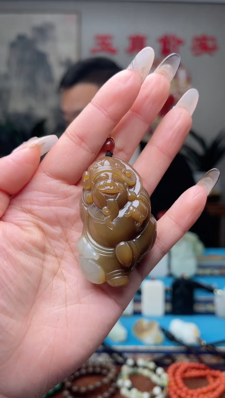 【闪购商品】和田玉挂件未镶嵌1