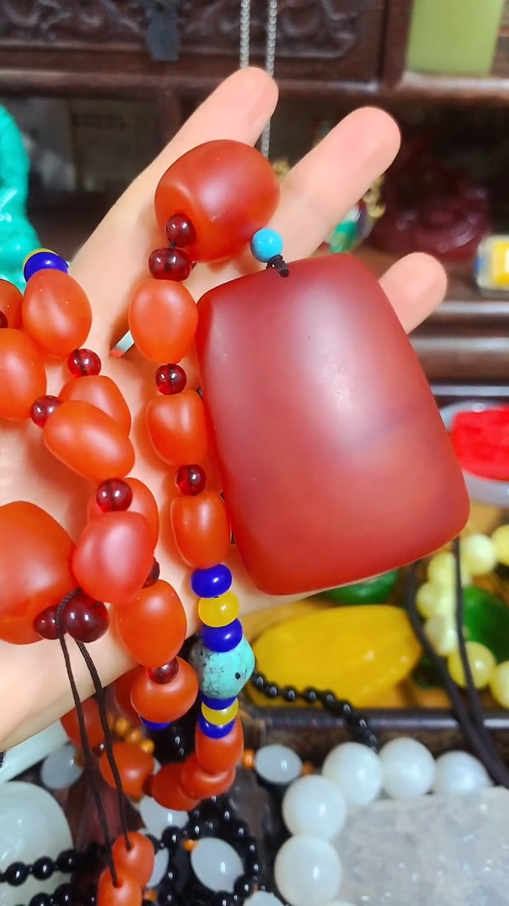 【闪购商品】蜜蜡颈饰未镶嵌主播推荐主播推荐