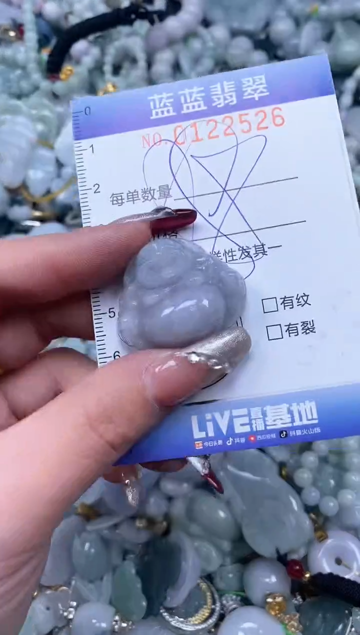 【闪购商品】翡翠颈饰未镶嵌闪购0122526多样性发其一