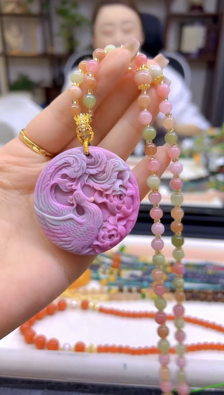 玛瑙/玉髓毛衣链未镶嵌DIY款M99