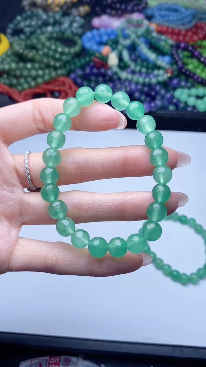 翡翠未镶嵌颈饰54    k8