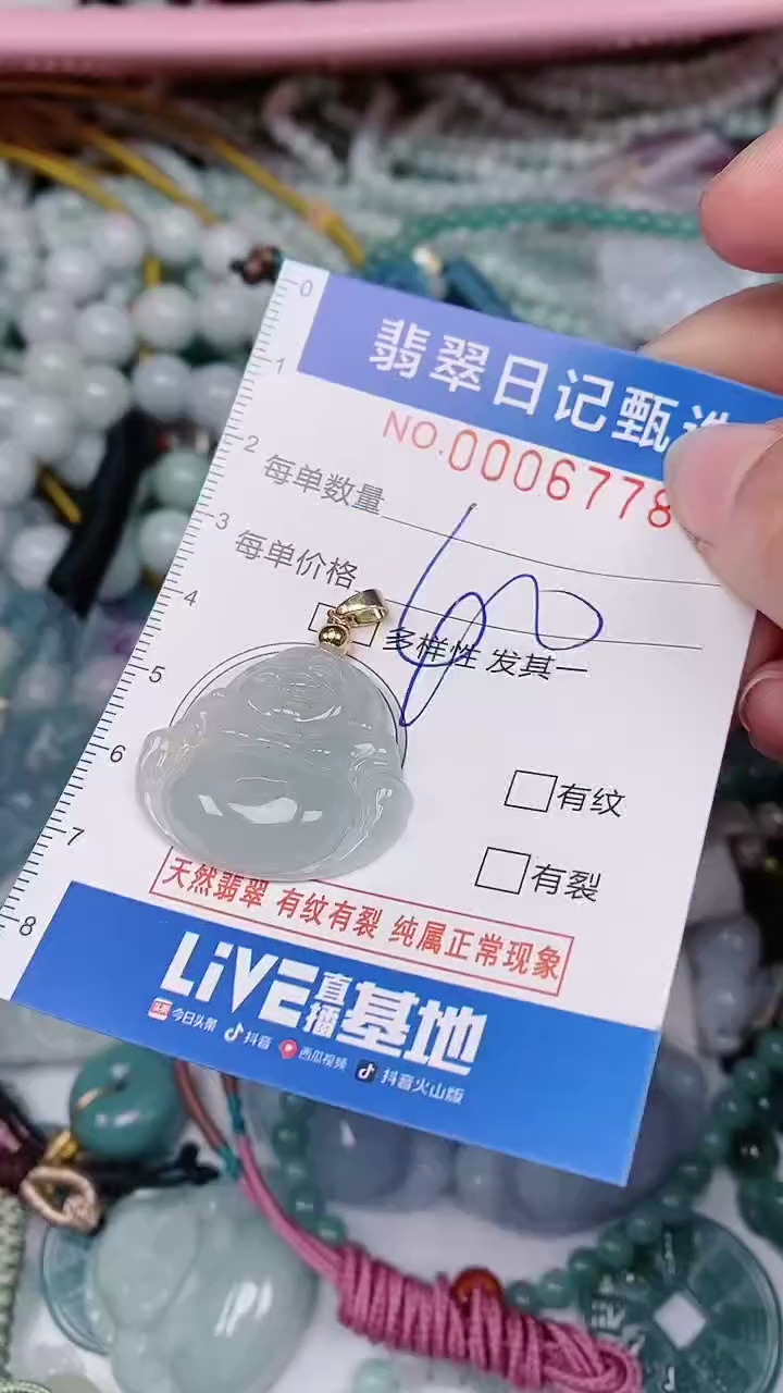 【闪购商品】翡翠颈饰未镶嵌00006778