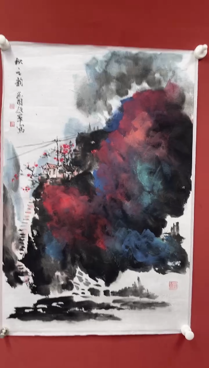 【闪购商品】国画张领军2.7平尺画作-6