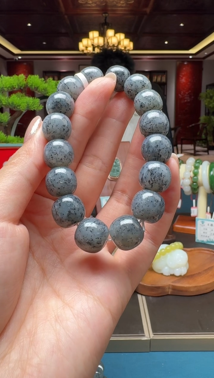 未镶嵌手串和田玉111qh14