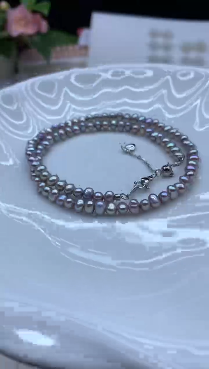 【闪购商品】淡水珍珠颈饰未镶嵌淡水珍珠项链