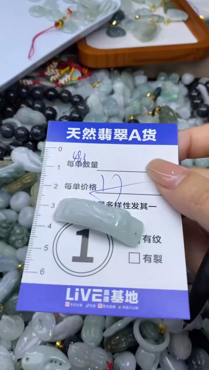 颈饰未镶嵌翡翠天然翡翠A货批量多样性发一件