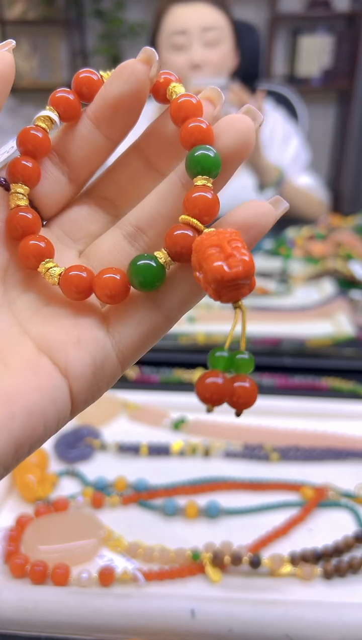 手链未镶嵌南红玛瑙DIY款S770