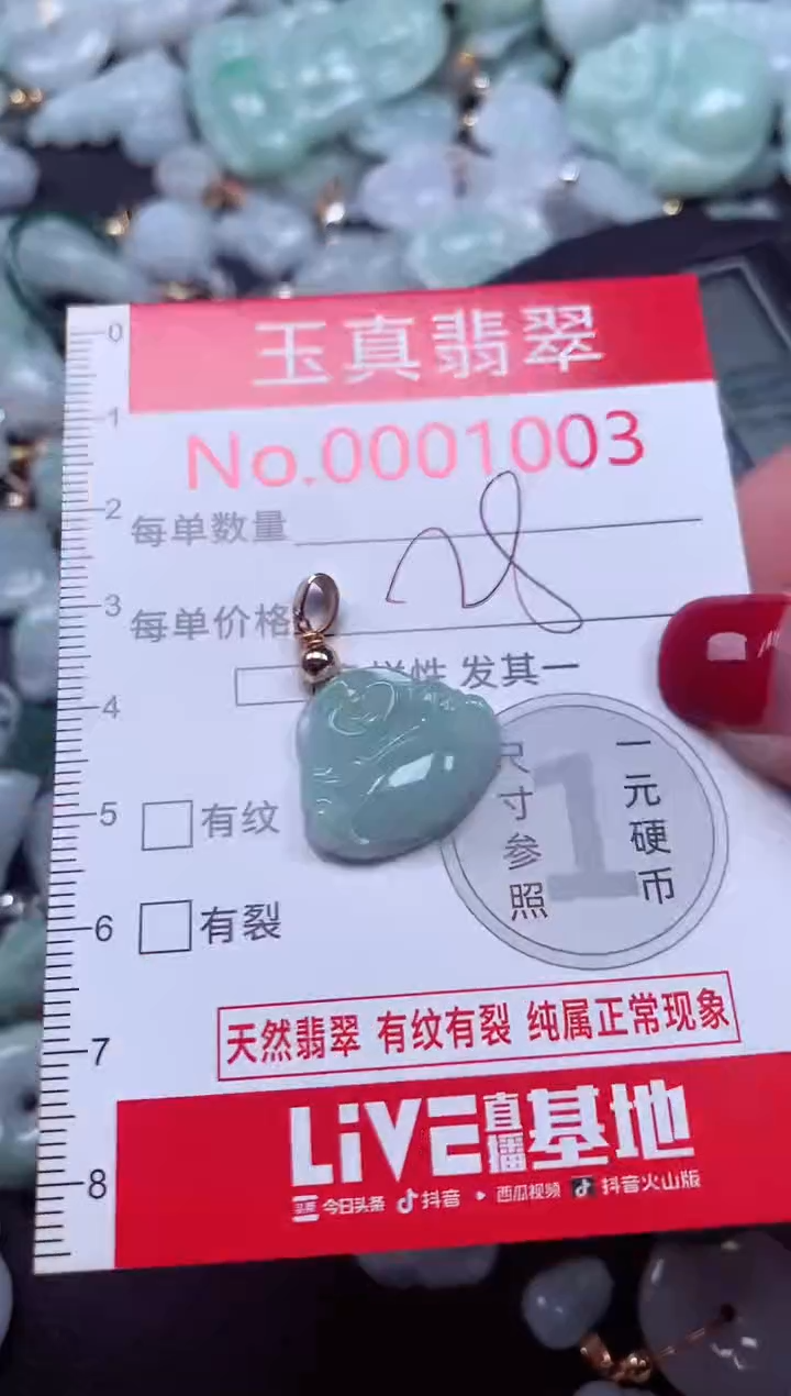 颈饰未镶嵌翡翠1003