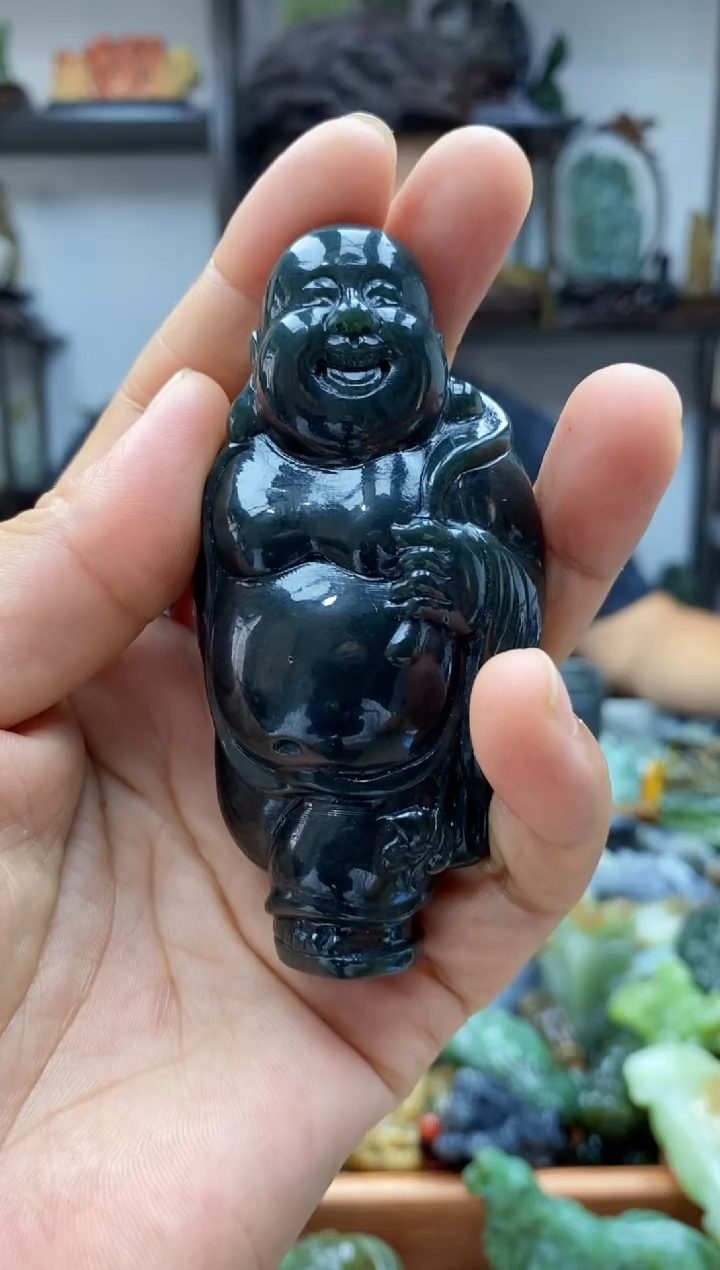 和田玉未镶嵌把件1